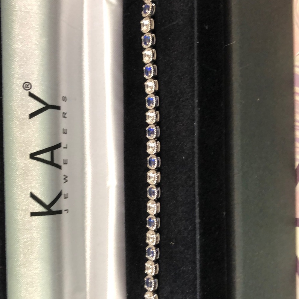 Kay Jewelers Diamond and Gemstone Bracelet.